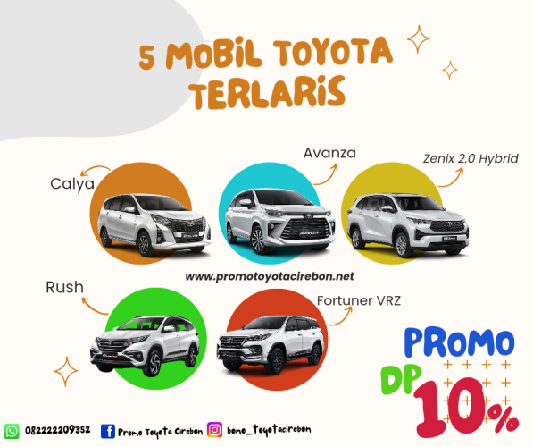 Promo DP 10% Toyota indramayu
